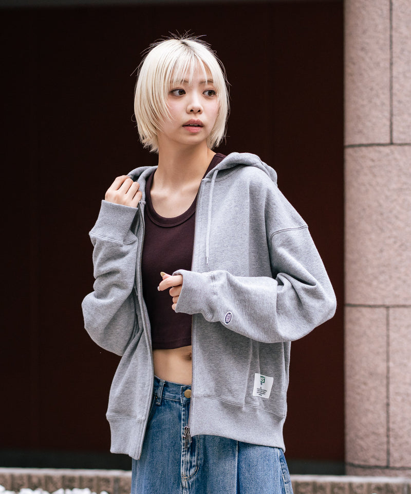 【DISCUS/ディスカス】裏毛 アイコニック フルジップパーカー