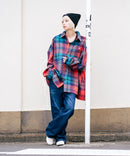 【BEVERLY HILLS POLO CLUB/ビバリーヒルズポロクラブ】シャギーチェックジャケット