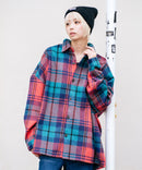 【BEVERLY HILLS POLO CLUB/ビバリーヒルズポロクラブ】シャギーチェックジャケット