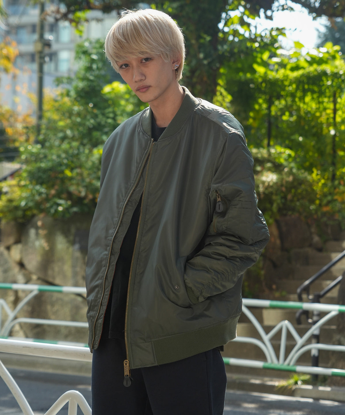ロベルトカバーニ　MA-1 フライトジャケット MA-1 size50 (XL) TOP GUN復刻 ロベルトカバーニ - メルカリ