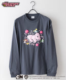 パワーパフ ガールズ ロンT オリジナルデザイン ドロップショルダー ビッグシルエット ユニセックス】