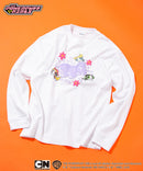 パワーパフ ガールズ ロンT オリジナルデザイン ドロップショルダー ビッグシルエット ユニセックス】