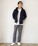 裏ボア フルジップ パーカー ふんわり あたたかい 厚手 防寒 部屋着 秋冬　