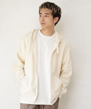 裏ボア フルジップ パーカー ふんわり あたたかい 厚手 防寒 部屋着 秋冬　