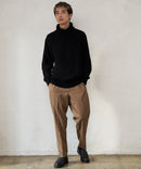 ふんわりもちもちのやみつきな触り 心地 ふわもち モール 畦編み タートルネック セーター  BLUE STANDARD ブルースタンダード