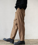 ストレッチ ツイル イージー トラウザー イージーケア マシンウォッシャブル 防シワ 大人カジュアル 美シルエット ジャストサイズ BLUE STANDARD ブルースタンダード