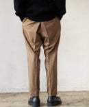 ストレッチ ツイル イージー トラウザー イージーケア マシンウォッシャブル 防シワ 大人カジュアル 美シルエット ジャストサイズ BLUE STANDARD ブルースタンダード