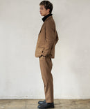 ストレッチ ツイル イージー トラウザー イージーケア マシンウォッシャブル 防シワ 大人カジュアル 美シルエット ジャストサイズ BLUE STANDARD ブルースタンダード