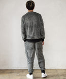 シャギー 上下セット ルームウェア ワンマイルウェア 防寒 部屋着 暖かい リラックス LOCK HEAVEN