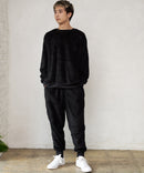 シャギー 上下セット ルームウェア ワンマイルウェア 防寒 部屋着 暖かい リラックス LOCK HEAVEN