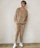 シャギー 上下セット ルームウェア ワンマイルウェア 防寒 部屋着 暖かい リラックス LOCK HEAVEN