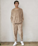 シャギー 上下セット ルームウェア ワンマイルウェア 防寒 部屋着 暖かい リラックス LOCK HEAVEN