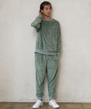 シャギー 上下セット ルームウェア ワンマイルウェア 防寒 部屋着 暖かい リラックス LOCK HEAVEN