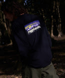 【ELKINS】ロングスリーブ Ｔシャツ RAGGED MOUNTAIN ラギットマウンテン