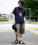 ペンギン プリント Tシャツ スラブ さらさら BLUE STANDARD ブルースタンダード