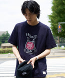 ペンギン プリント Tシャツ スラブ さらさら BLUE STANDARD ブルースタンダード