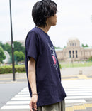 ペンギン プリント Tシャツ スラブ さらさら BLUE STANDARD ブルースタンダード