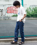 ペンギン プリント Tシャツ スラブ さらさら BLUE STANDARD ブルースタンダード