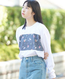 ZERO STAIN 切り替え ロンT 汗染みの目立たない Tシャツ 撥水 防汚 UVカット 紫外線対策 ユニセックス