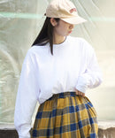 ZERO STAIN フェイク レイヤード ビッグ シルエット ロンT 汗染みの目立たない Tシャツ 撥水 防汚 UVカット 紫外線対策 ❘ジーンズメイト公式オンラインショップ