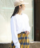 ZERO STAIN フェイク レイヤード ビッグ シルエット ロンT 汗染みの目立たない Tシャツ 撥水 防汚 UVカット 紫外線対策 ❘ジーンズメイト公式オンラインショップ