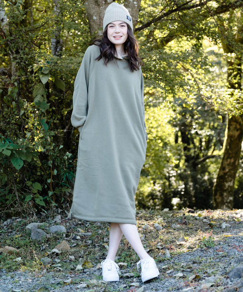 身頃 ミゴロ ボア ワンピース レディース  OUTDOOR PRODUCTS アウトドアプロダクツ