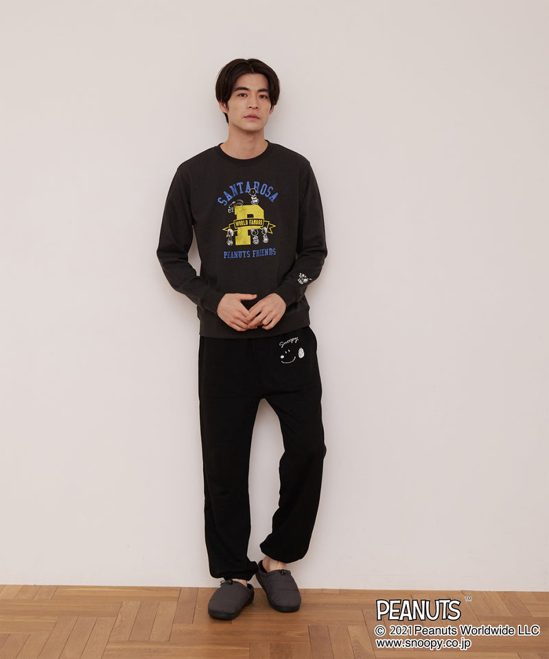 【PEANUTS】スヌーピー 裏毛スウェット トレーナー