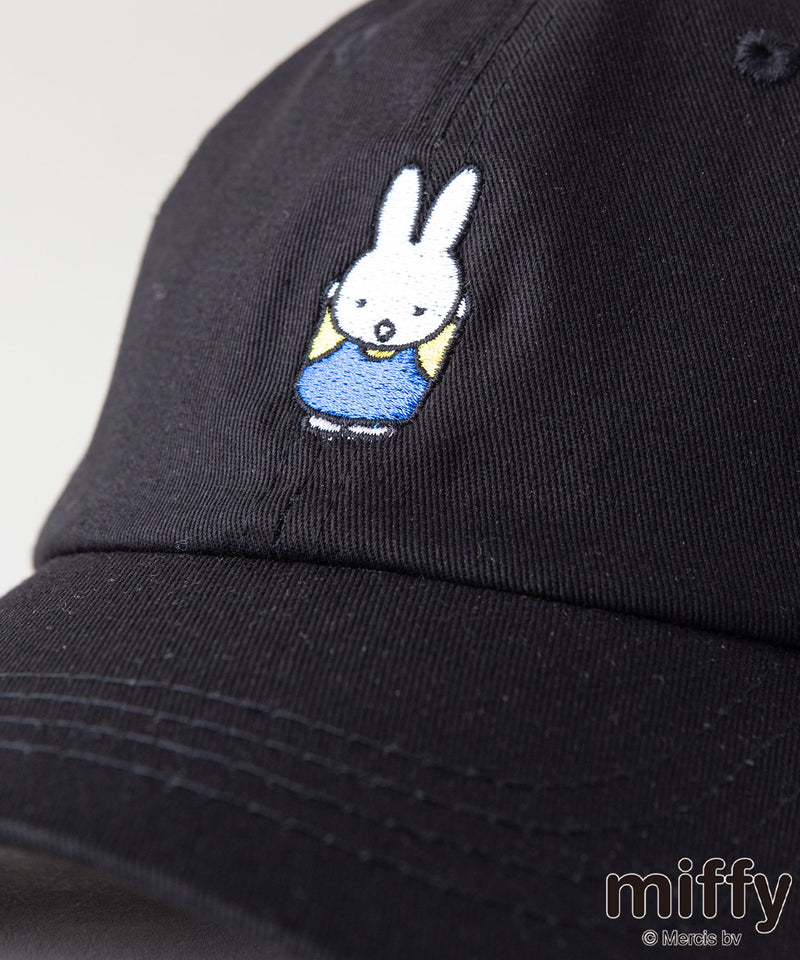 MIFFY ツイル 刺繍 キャップ