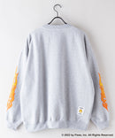 ガーフィールド コラボ クルーネック スウェット Garfield Y2K SK8 スケーター BIG シルエット