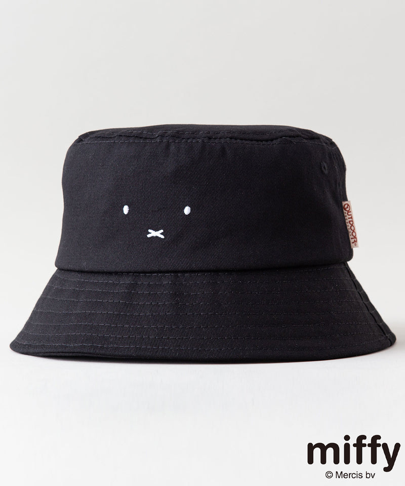 MIFFY ツイル 刺繍 ハット