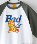 【Garfield】 ガーフィールド コラボ ラグラン Tシャツ Y2K ストリート カーキ ❘ジーンズメイト公式オンラインショップ