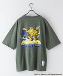 【Garfield】ガーフィールド コラボ Tシャツ Y2K ストリート カーキA柄 ❘ジーンズメイト公式オンラインショップ