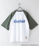 【Garfield】 ガーフィールド コラボ ラグラン Tシャツ Y2K ストリート ❘ジーンズメイト公式オンラインショップ