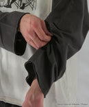 【THE BEATLES】 袖配色 ビッグ シルエット ロンT ツアーT バンドT ロックT 60年代 70年代 80年代 ビートルズ