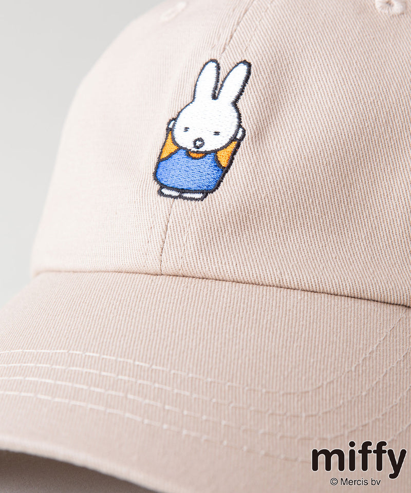 MIFFY ツイル 刺繍 キャップ