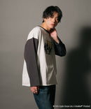 【THE BEATLES】 袖配色 ビッグ シルエット ロンT ツアーT バンドT ロックT 60年代 70年代 80年代 ビートルズ