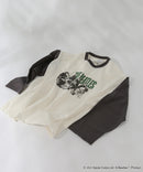 【THE BEATLES】 袖配色 ビッグ シルエット ロンT ツアーT バンドT ロックT 60年代 70年代 80年代 ビートルズ