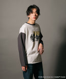 【THE BEATLES】 袖配色 ビッグ シルエット ロンT ツアーT バンドT ロックT 60年代 70年代 80年代 ビートルズ