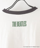 【THE BEATLES】 袖配色 ビッグ シルエット ロンT ツアーT バンドT ロックT 60年代 70年代 80年代 ビートルズ