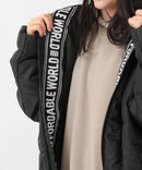 ロゴテープ使い 中綿 ジャケット エコダウン