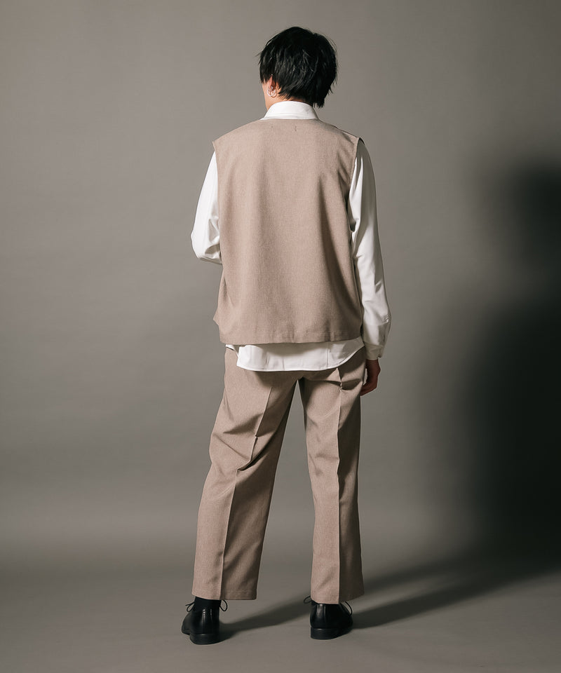 ワイドシルエット イージーパンツ 韓国ファッション モードファッション キレイ目