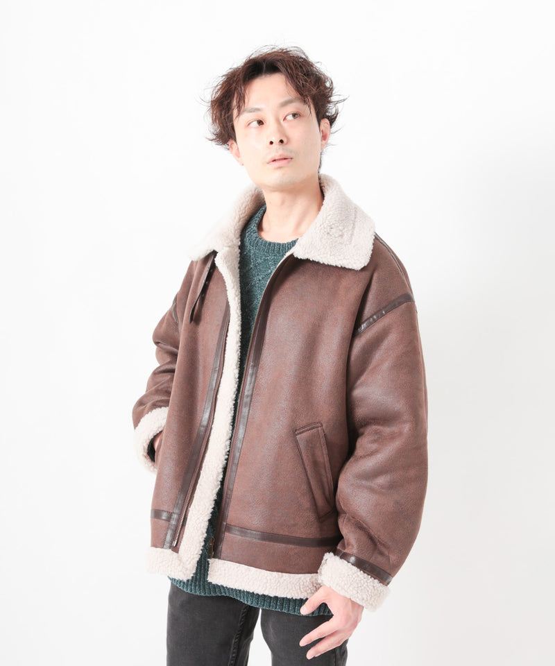 alpha industries B-3 フェイクムートンジャケット