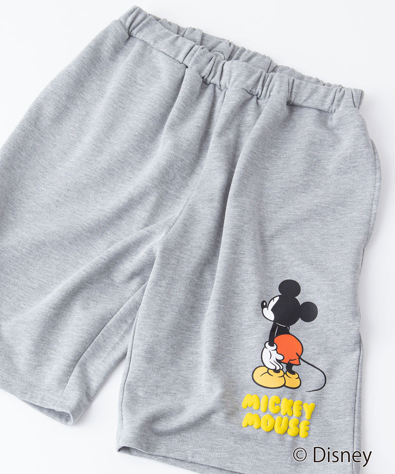 【DISNEY ディズニー】 ＜ミッキー＞別注 ミニ 裏毛  ショートパンツ OUTDOOR PRODUCTS アウトドア プロダクツ