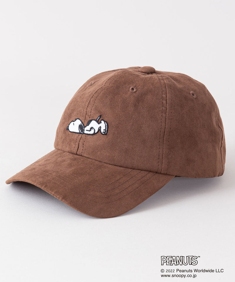 【PEANUTS ピーナッツ】 テック スエード キャップ