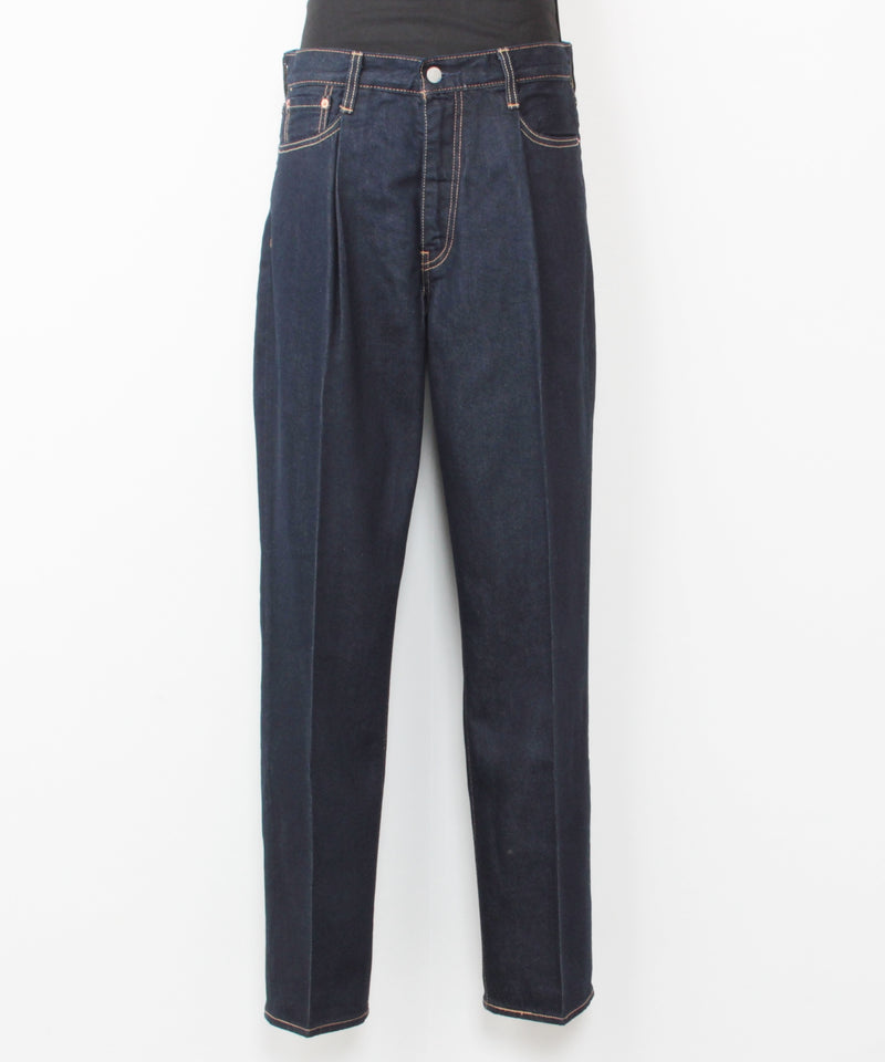 【公式通販限定取扱商品】STAY LOOSE PLEATED METAL JIG ワンウォッシュ 39873-0003