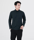 ラクケア イージーケア オックス ボタンダウン シャツ 定番  BLUE STANDARD ブルースタンダード