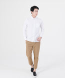 ラクケア イージーケア オックス ボタンダウン シャツ 定番  BLUE STANDARD ブルースタンダード