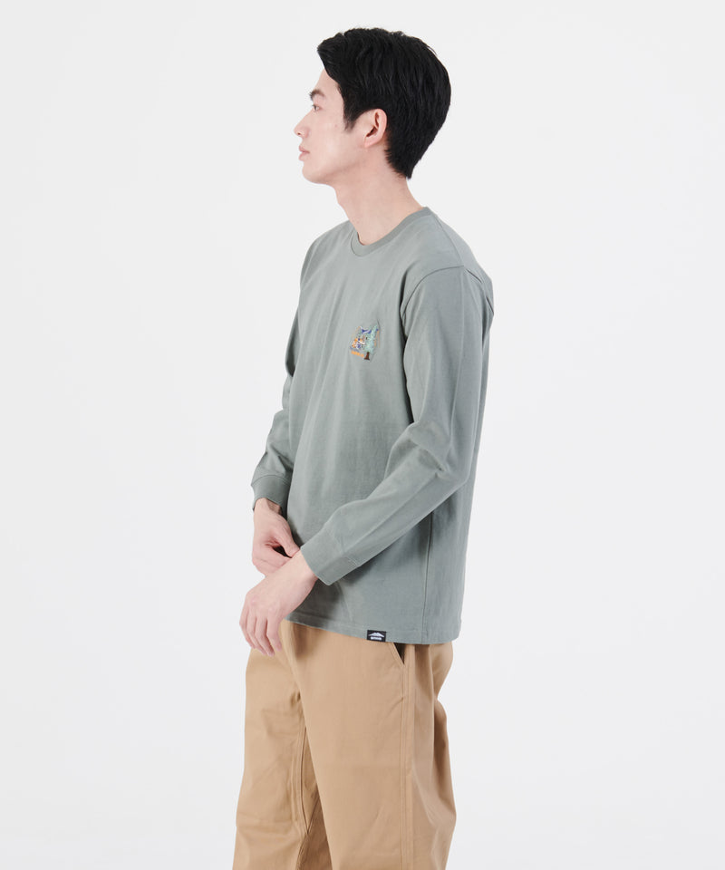 USA コットン CAMPモチーフロンT