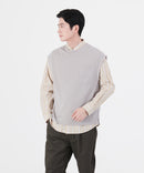 【BLUE STANDARD】ボタンダウン シャツ　鹿の子ベスト 2点セット