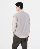 【BLUE STANDARD】ボタンダウン シャツ　鹿の子ベスト 2点セット